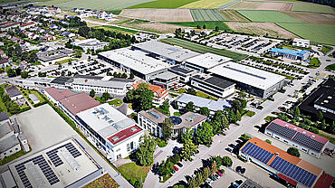 ZwickRoell hakkında: ZwickRoell GmbH & Co. KG'nin Ulm'deki şirket binaları
